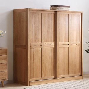 Tủ quần áo gỗ tự nhiên sồi